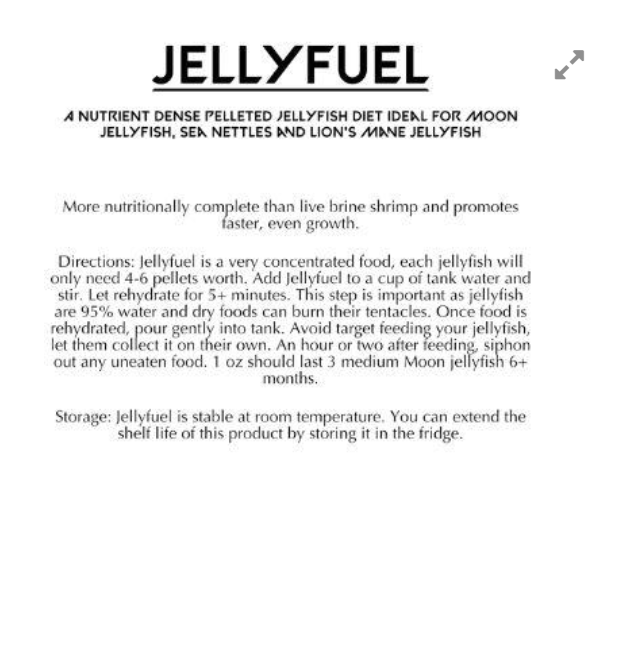 JellyFuel - Alimento per meduse